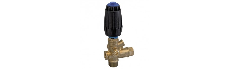 Válvulas de regulación de presión con Bypass incorporado.